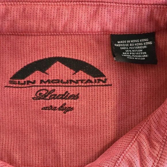 Vintage Sun Mountain Womens Corduroy Vest Red XL Full Zip - Picture 4 of 9